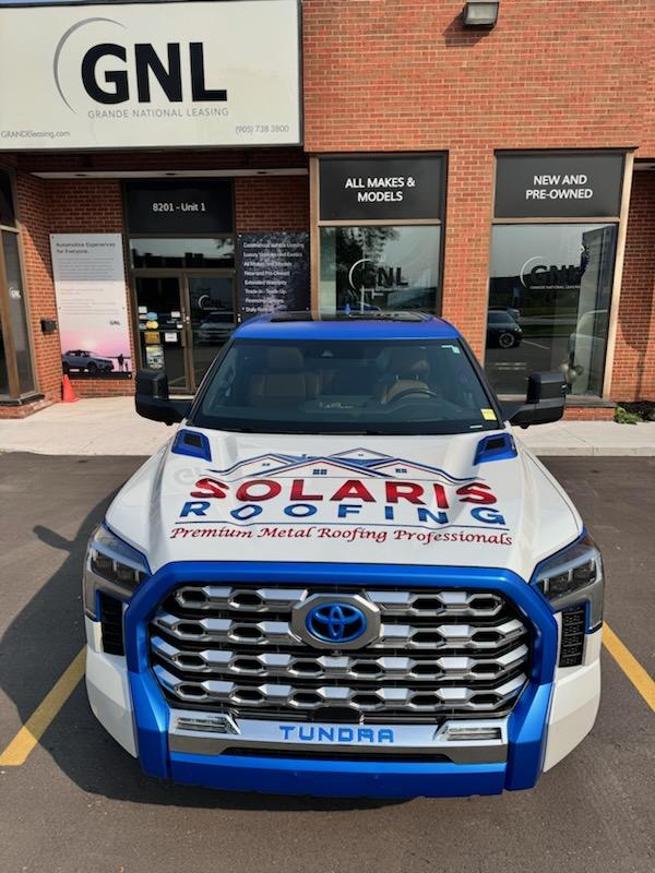 Completed Solaris Roofing metal roof project in Ontario